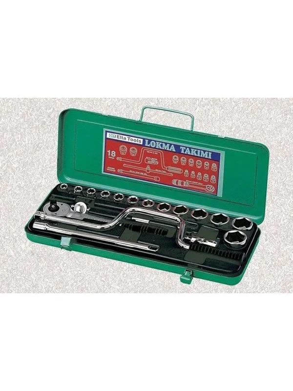 Elta 17li Altıköşe Lokma Anahtar Takımı U Kolsuz