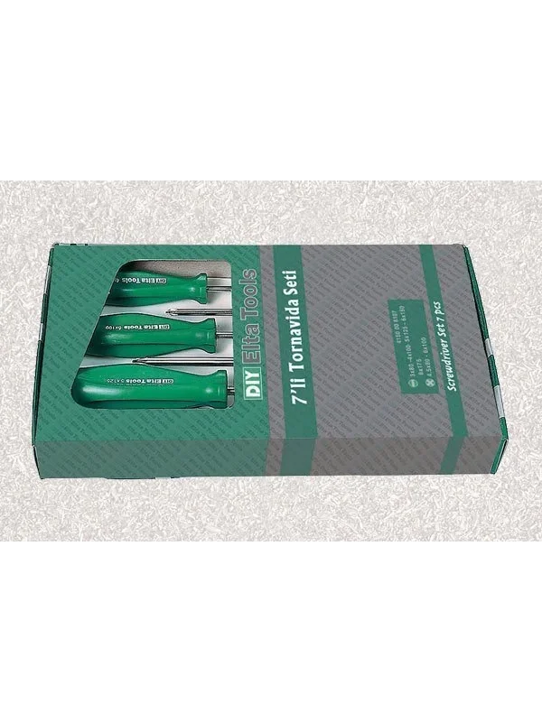 Elta 7 Parça Opak Tornavida Seti