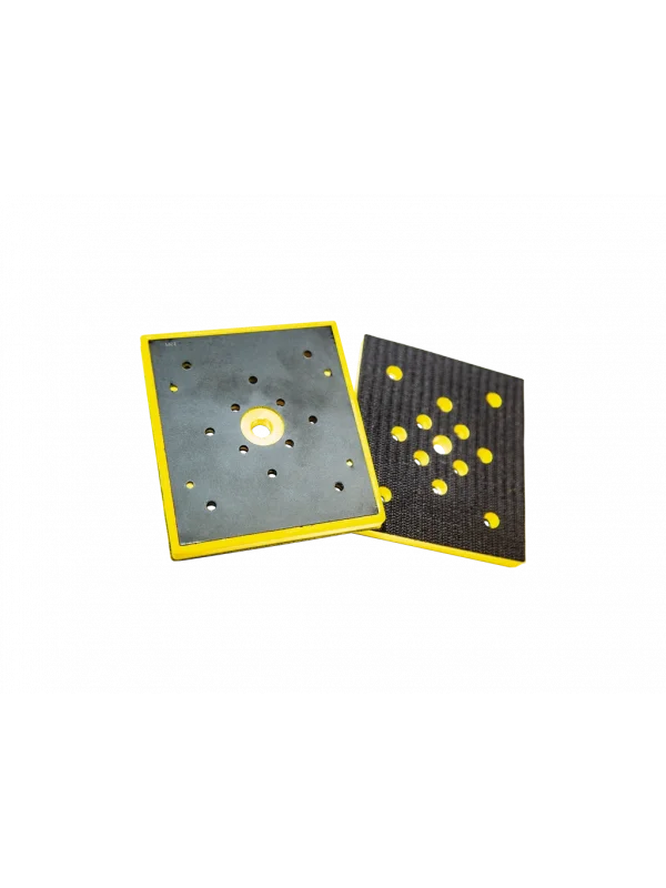 100 x 110 mm. Cırtlı Kare Zımpara Tabanı