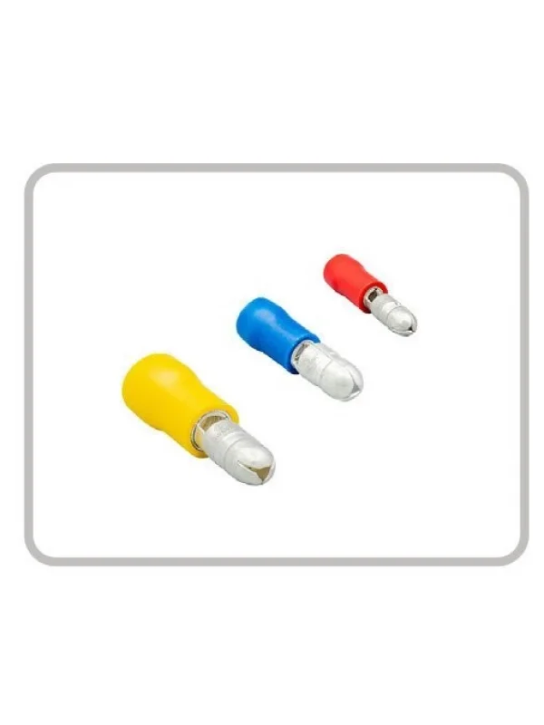 Erkek Terminaller İzoleli Kablo Ucu (200 Adet)