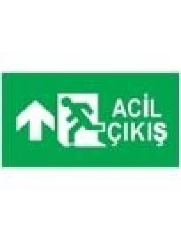 Exit Acil Durum Tabelası - S.No 12
