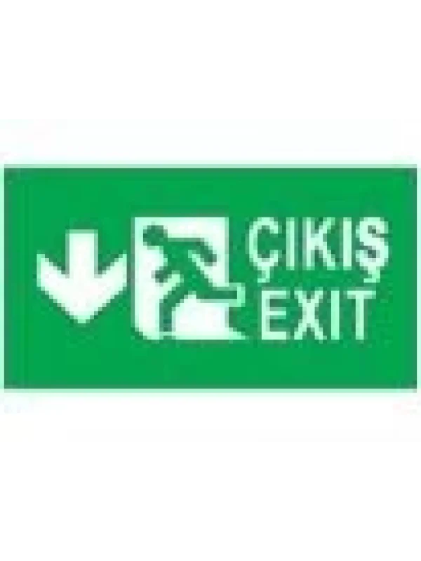 Exit Acil Durum Tabelası - S.No 16