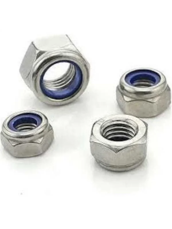 Fiberli Somun DIN 985 Beyaz CL.6