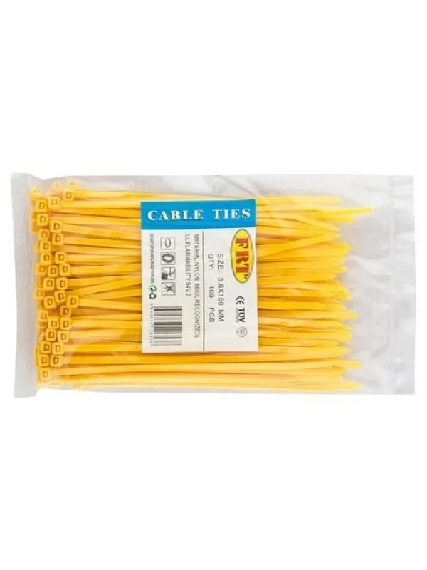 Frt Kablo Bağı Sarı 3,6x200
