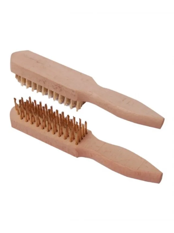 Frt Pirinç Tel Fırça 4 - Profesyonel Temizlik İçin İdeal Çözüm