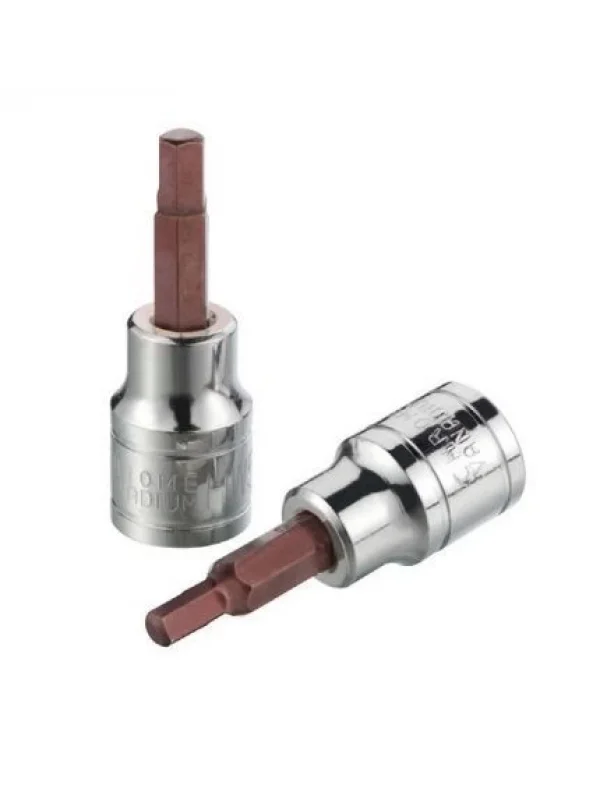 Profesyonel Kullanım için GATE 1/4” S2 ALLEN CrV KISA LOKMA H5