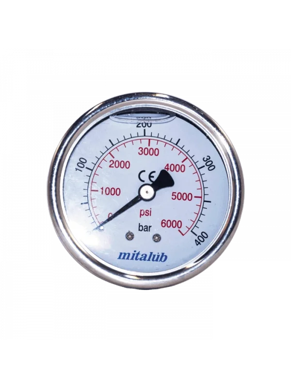 Gliserinli Paslanmaz Arkadan Manometreler