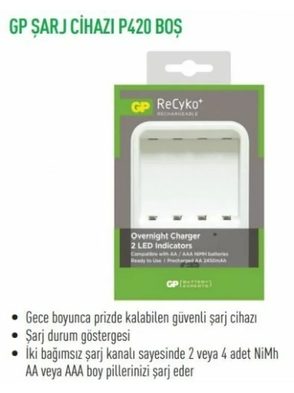 Hepsicinde GP ŞAJ CİHAZI P420 BOŞ