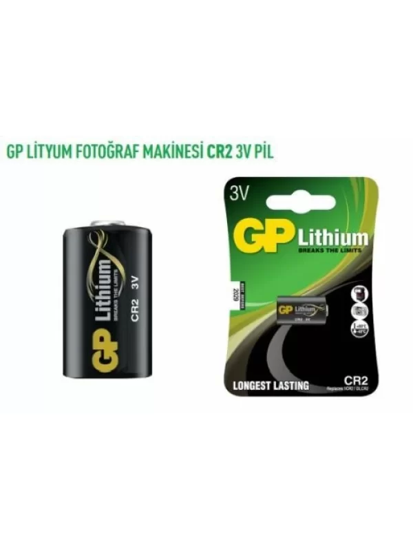 GPCR2 LİTYUM FOTO MAK CR2 3V PİL