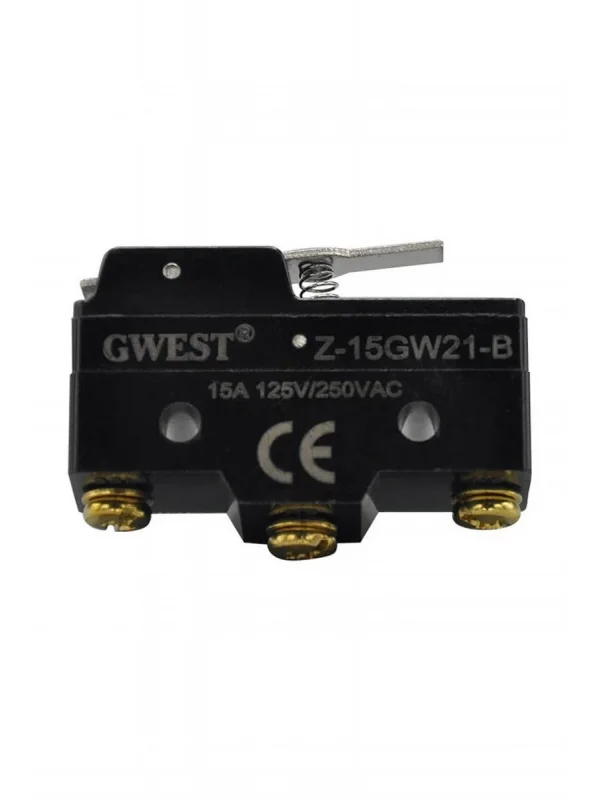 Gwest AZ - 15GW22 - B Kısa Metal Makaralı 15A Mikro Switch (20 Adet)
