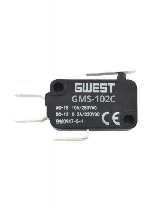 Gwest GMS - 102C 10 Amper Kısa Kollu Mikro Switch 100 Adet