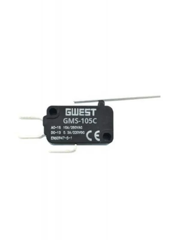 Gwest GMS - 105C 10 Amper Uzun Kollu Mikro Switch 100 Adet