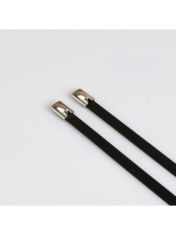 Gwest Pvc Kaplı Paslanmaz Çelik Kablo Bağları 100 Adet