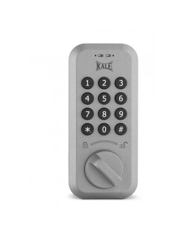 KALE ELEKTRONİK KABİN KİLİDİ - GÜMÜŞ ŞİFRELİ