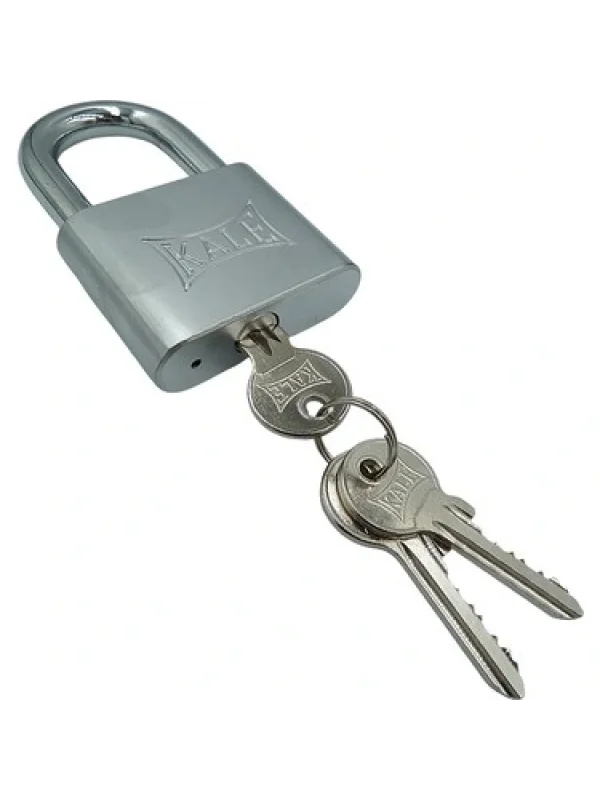 KALE PİRİNÇ ASMA KİLİT 60 MM NİKEL KAPLAMA