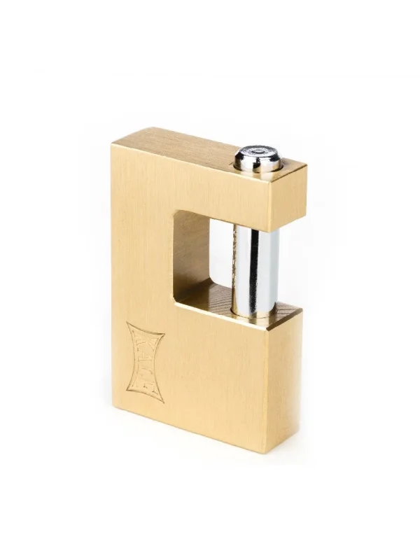 KALE YATAY PİRİNÇ ASMA KİLİT (SARI) 60MM