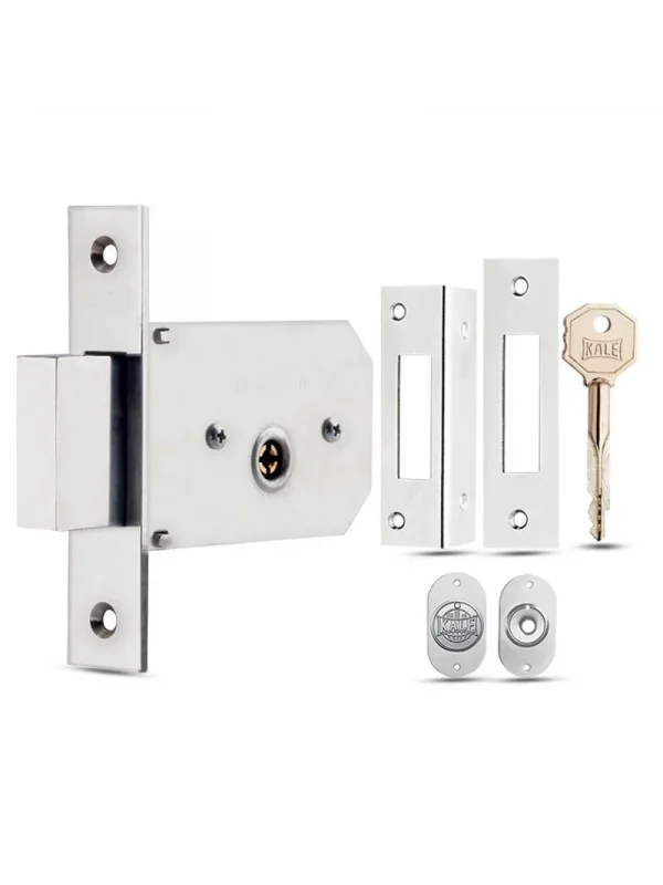 Kasa Prazis Silindirli Emniyet Kilidi (3 Anahtarlı) - KROM