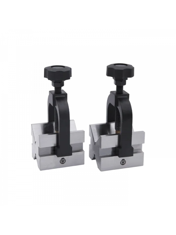 Kelepçeli V-Blok Seti - Paslanmaz Çelik