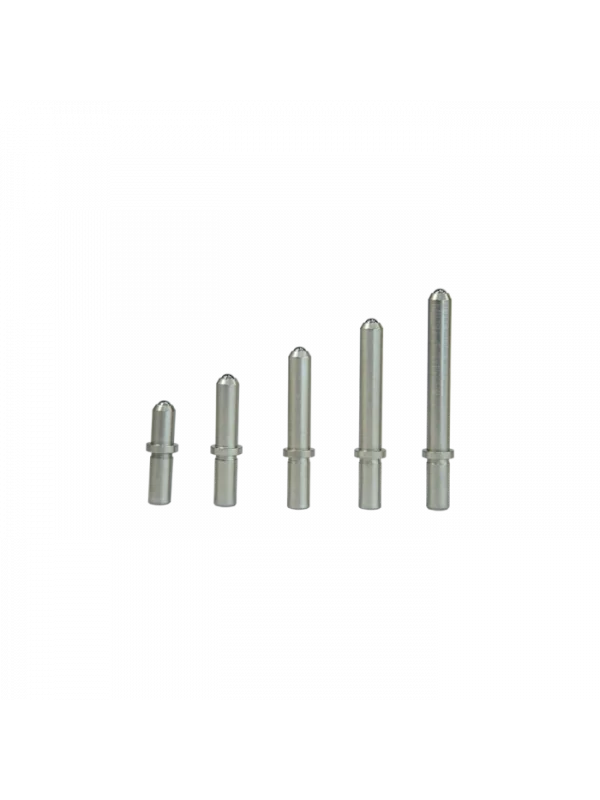 Yüksek Kaliteli Komparatör Temas Uçları Çelik Düz Uçlar