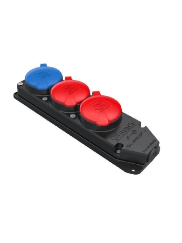 Luxor LX-2105 Üçlü Grup Priz 1 Mono + 2 Trifaze