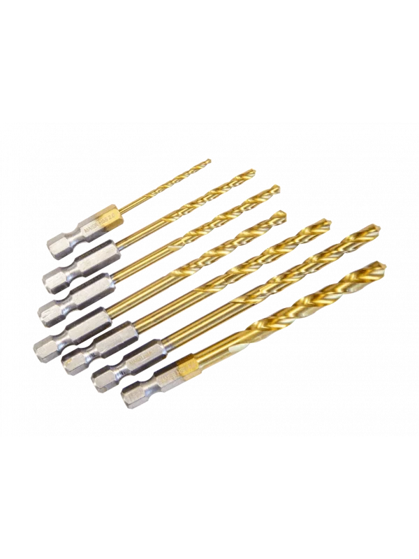 MAIER 7 PARÇA BİTS SAPLI FULLY GROUND MATKAP UCU TAKIMI