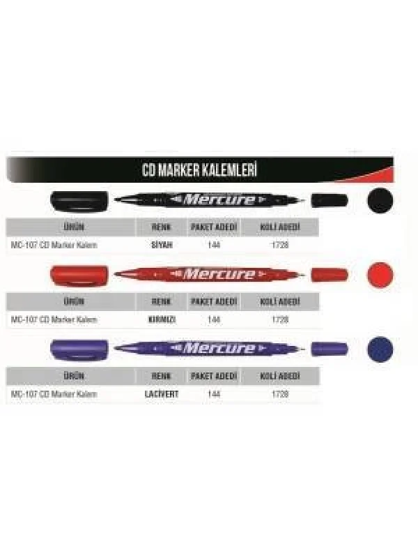 MERCURE CD KALEMİ MAVİ