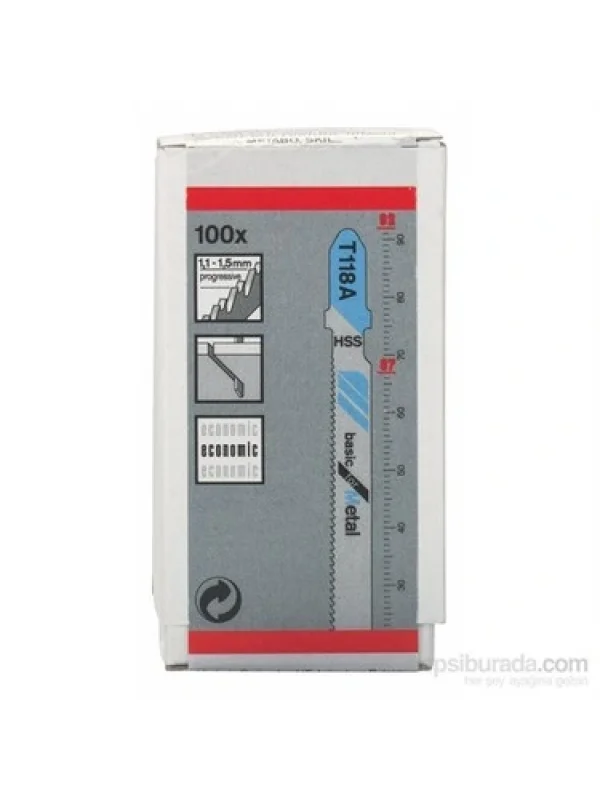 MERCURE DEKOPAJ TESTERE T-127/D (5Lİ PAKET)