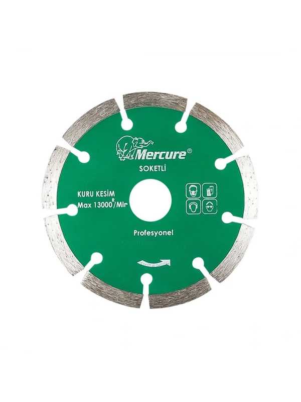 MERCURE ELEKTROLİZE SOKETLİ 180 22,23mm. TESTERE