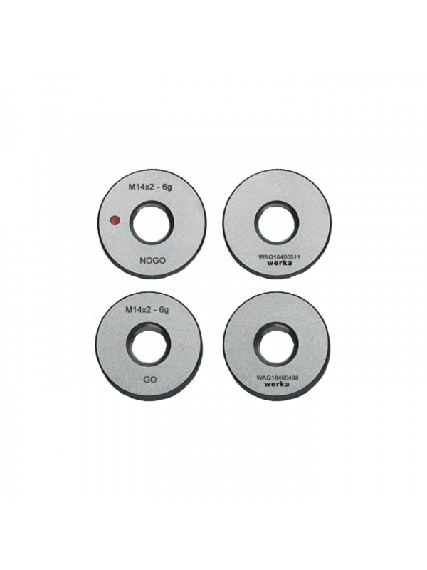 Yüksek Kaliteli Metrik İnce Diş Vida Halka Mastarı