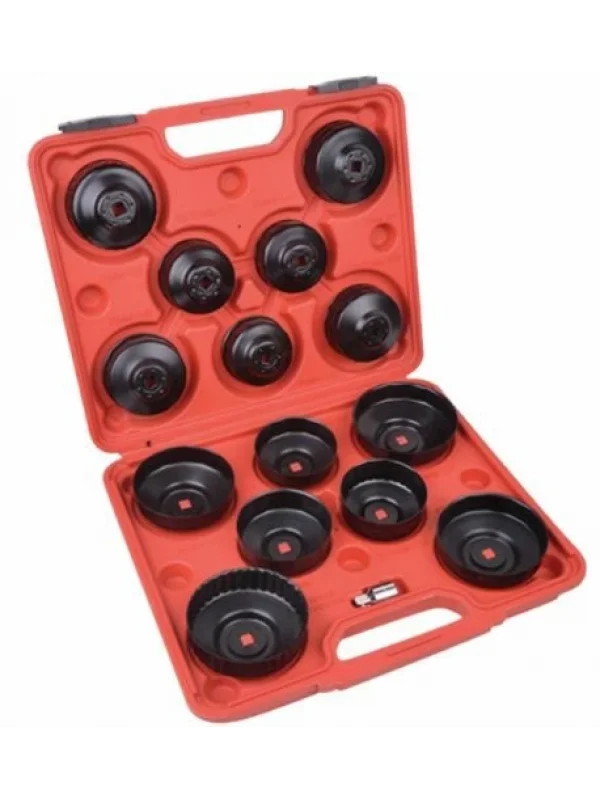 OMEGA TOOLS FİLTRE SÖKME TAKMA KAPAK SETİ 15 PARÇA