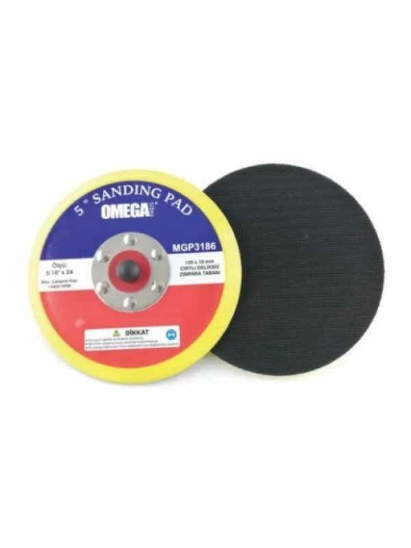 OMEGA ZIMPARA TABANI DELİKSİZ EKONOMİK 125/10 mm