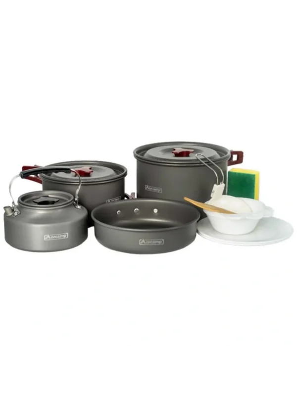 ORCAMP KAMP TENCERE SETİ 3 LÜ OUT-1150