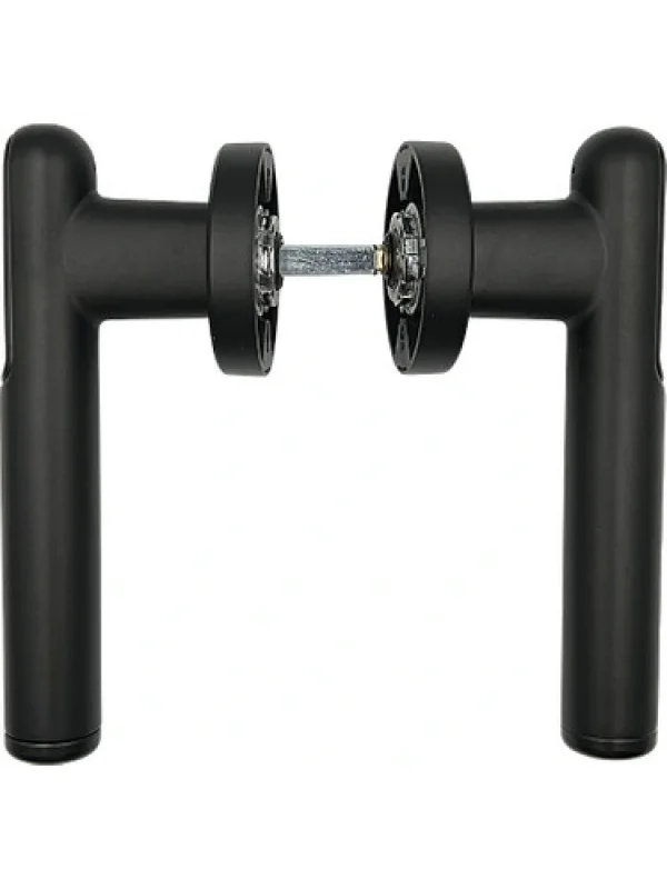 PARMAK İZLİ KOL SETİ-MAT SİYAH