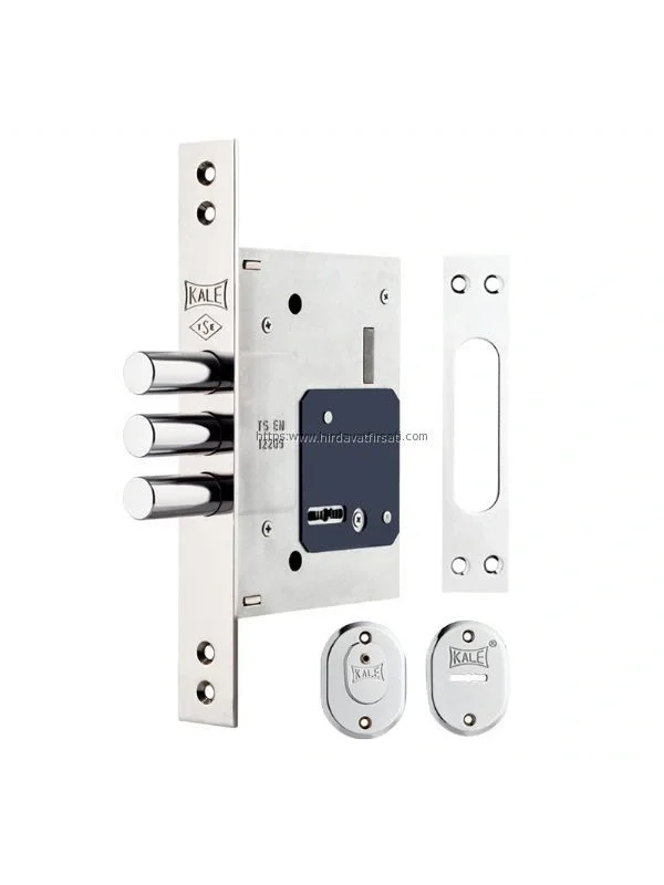 Plus Çelik Kapı Emniyet Kilidi GMC68mm Nikel (KUTUSUZ) Karşılıklı