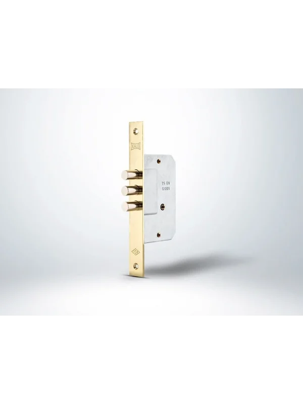 Prazis Silindirli Emniyet Kilidi 2 Turlu (5 Anahtarlı) - SARI