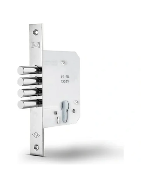 Prazis Silindirli Emniyet Kilidi 4 Milli (5 Anahtarlı) - NİKEL