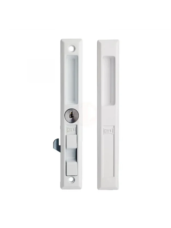 PVC-ALÜMİNYUM Doğrama için sürme kilit Anahtarlı - GRİ