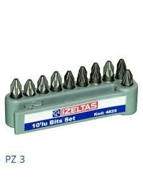 Pz 2 POZİDRİV BİTS SET (25 MM)