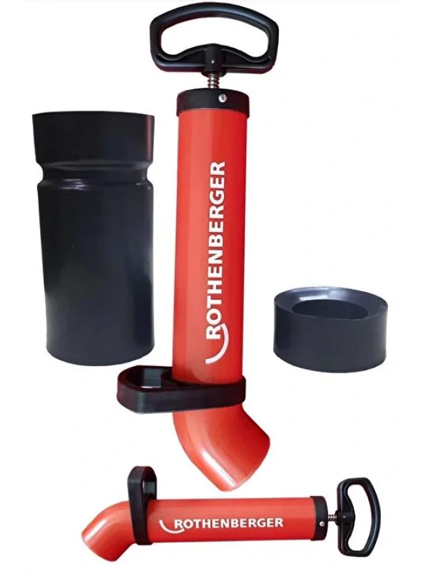 Rothenberger Ropump Super Plus + 2 Adaptör (Uzun Kısa)