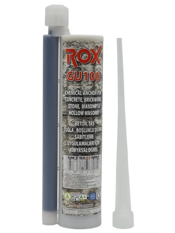 ROX GU100 Epoksi Kimyasal Kartuş 345 ml