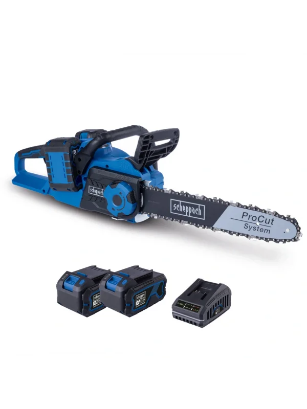 Scheppach BC-CS355 2x4Ah Akülü Ağaç Kesme Motoru