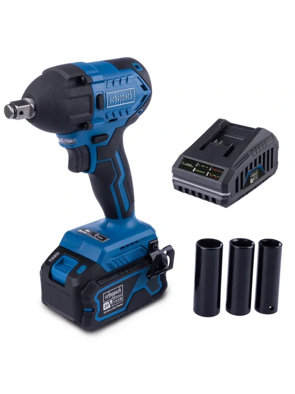 Scheppach BC-IW350 2x4Ah Akülü Darbeli Somun Sıkma