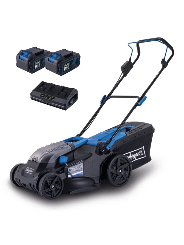 Scheppach BC-MP430 2x4Ah Akülü Çim Biçme Makinası