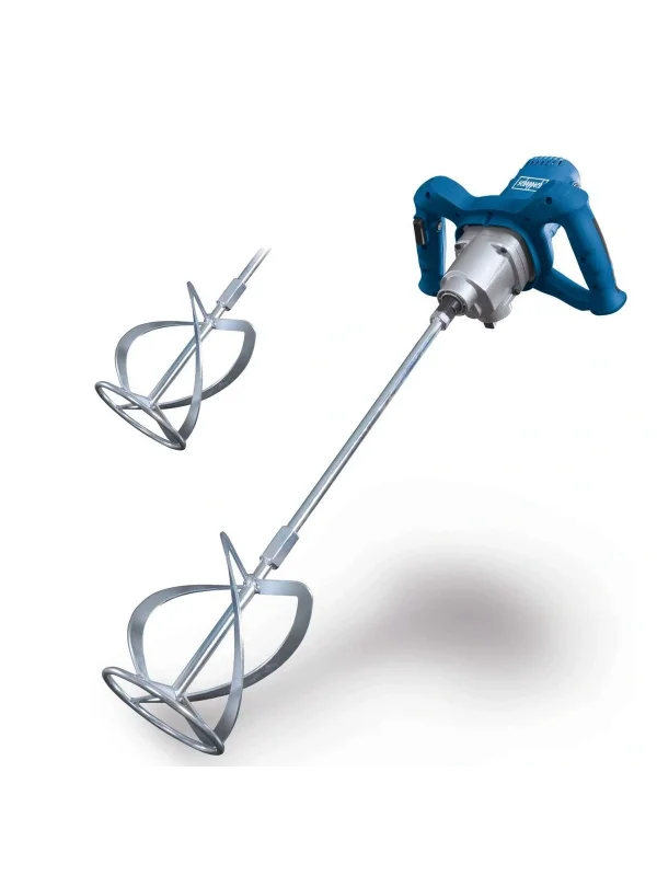 Scheppach PM1600 Boya ve Alçı Karıştırıcı – 1600 W, Çift Vitesli, 0–780 rpm