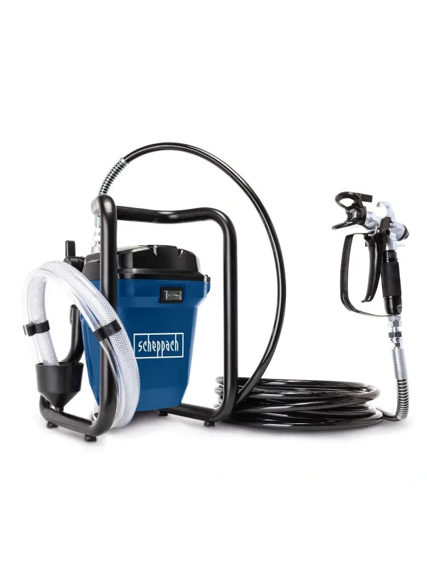 Scheppach Acs3000 Elektrikli Boya Tabancası – 750 W, 207 Bar, Havasız Sprey Teknolojisi