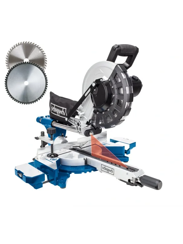 Scheppach HM254 Gönye Kesme Makinesi – 2000 W, 254 mm Bıçak, Lazerli