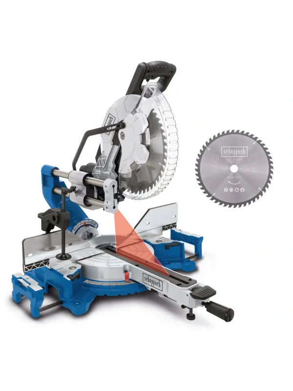 Scheppach HM305SL Gönye Kesme Makinesi – 2000 W, 305 mm Bıçak, Lazerli