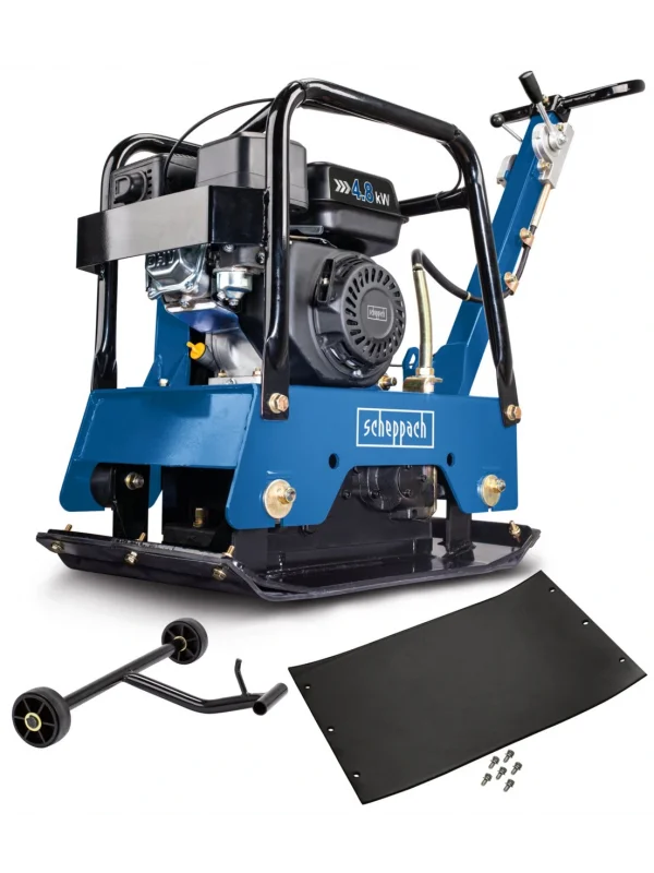 Scheppach HP2500S Zemin Sıkıştırma Makinesi – 6,5 HP Benzinli, 30000 N Sıkıştırma Basıncı