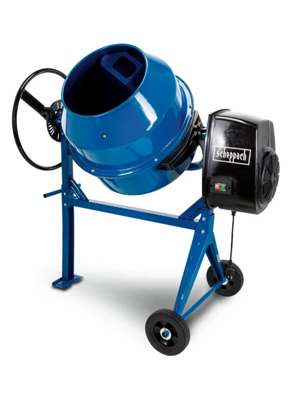 Scheppach MIX140 Elektrikli Beton Mikseri – 140 L, 550 W Motorlu