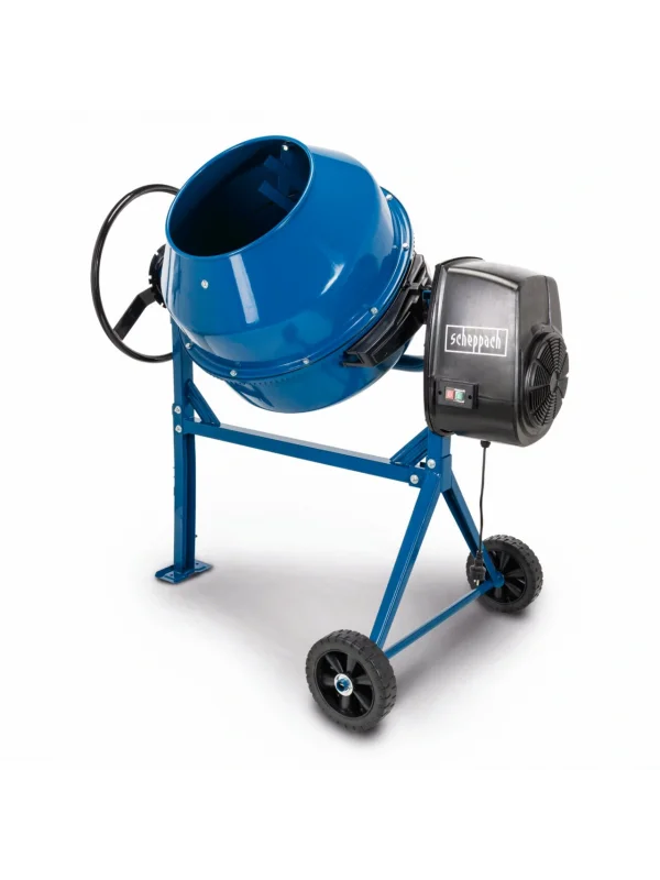 Scheppach MIX180 Elektrikli Beton Mikseri – 180 L, 800 W Motorlu